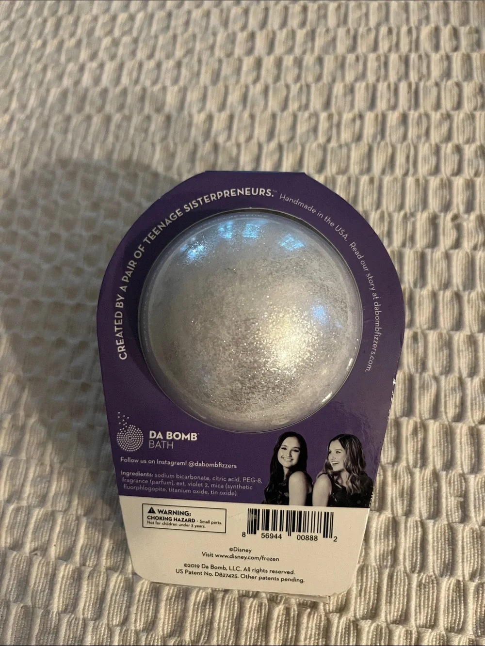 Anna Bath Bomb by — White Fizzy Soak